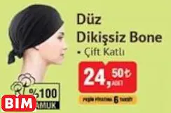 DÜZ DİKİŞSİZ BONE DÜZ DİKİŞSİZ BONE